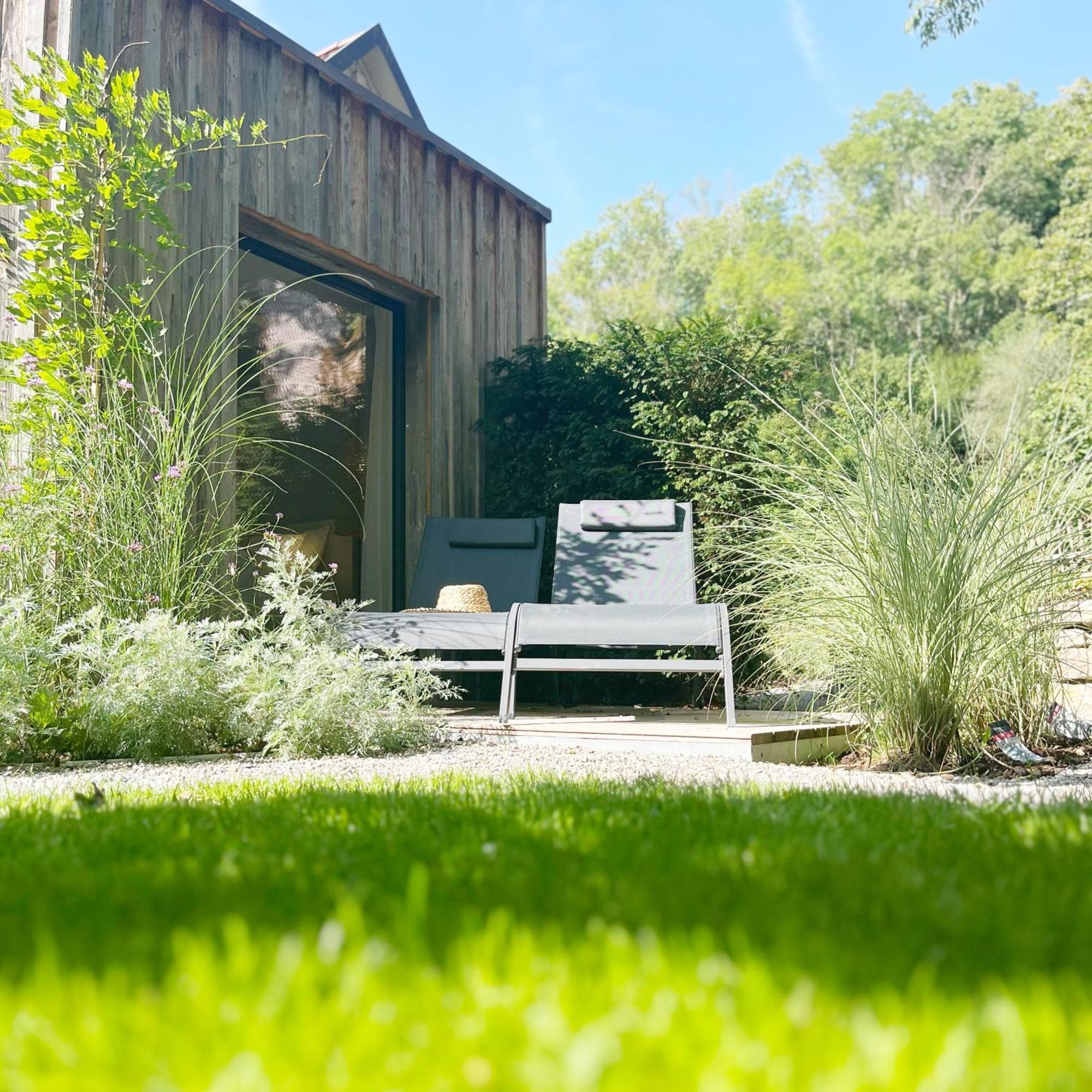 Tauberchalet - Luxury Biohacking & Natur-Retreat Mit Whirlpool & Sauna - Familienfreundlich Rothenburg ob der Tauber Buitenkant foto